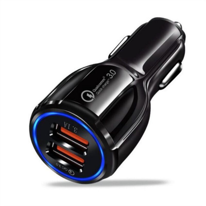 USB  Charger Mobil Charger Motor Fast Charging 2USB 2.1 A