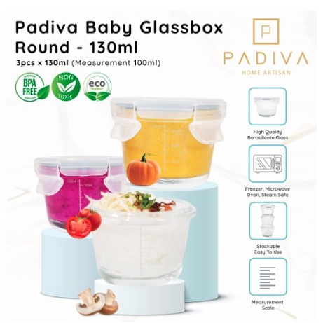 Padiva Baby  Glassbox - Round