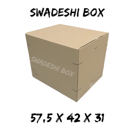 

Kardus Karton Box Besar ukuran 57,5x42x31 cm untuk pindahan dll, code z14