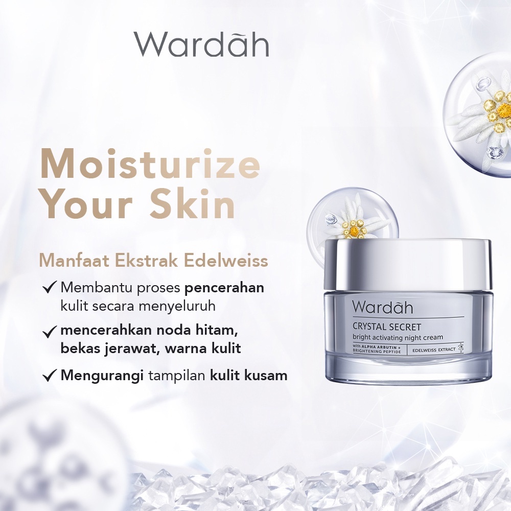 WARDAH Crystal Secret Series Brightening