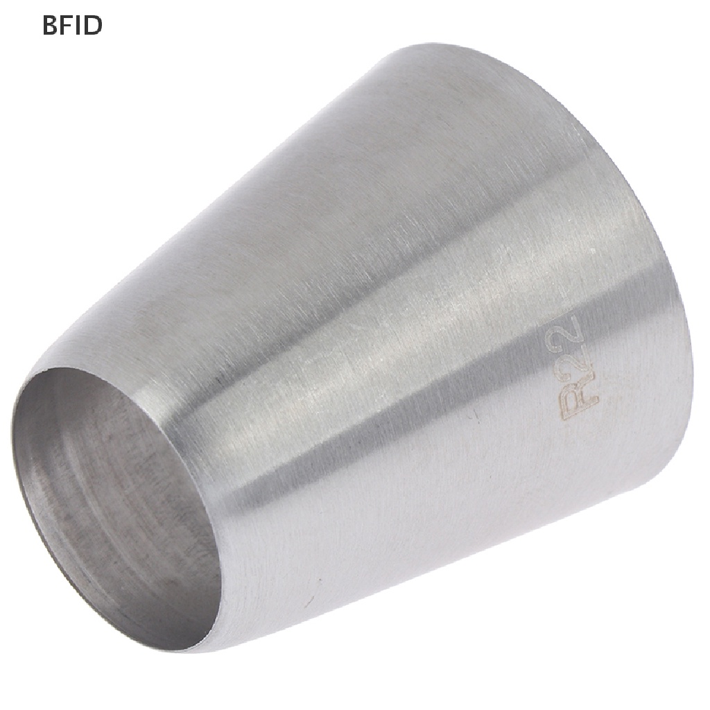 [BFID] R22l Round Piping Tip Decorag Nozzle Pastry Tips Fondant Alat Kue Kering [ID]