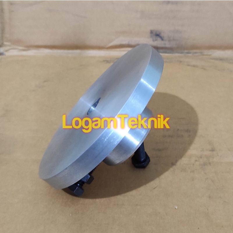 Puli pulley asah puli amplas diameter 11 cm pully alumunium