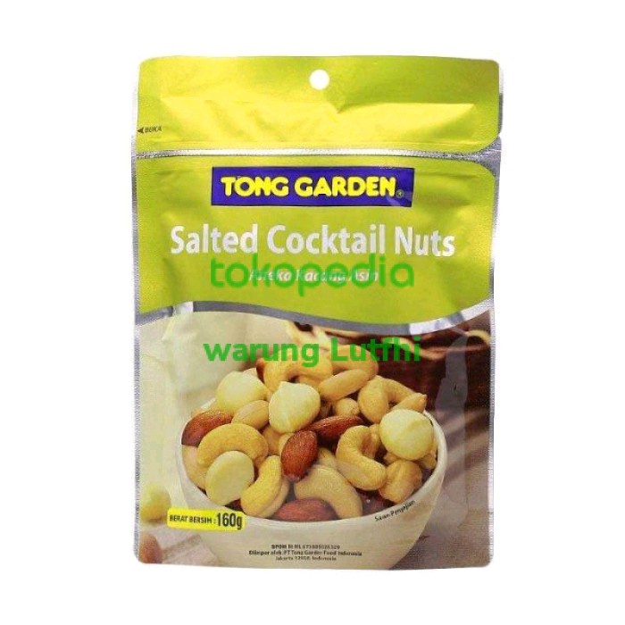 

Tong garden cocktail nuts 185gr Kacang