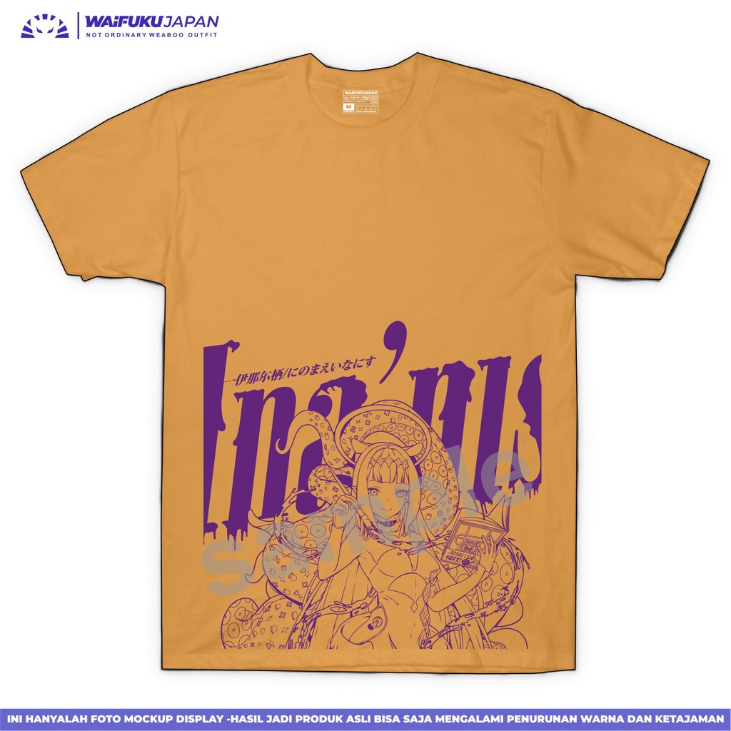 T-shirt Kaos Hololive English Myth - Ninomae Inanis