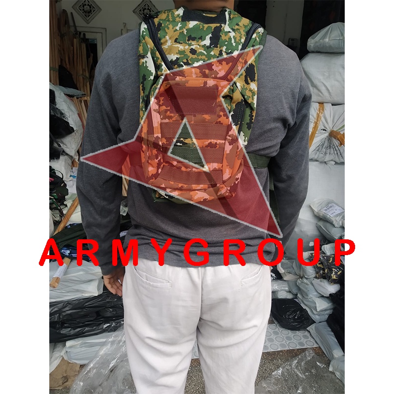 Tas Hydropack Sepeda Tactical Army Polisi Militer Ransel Tentara Gowes Loreng TNI Altissimo