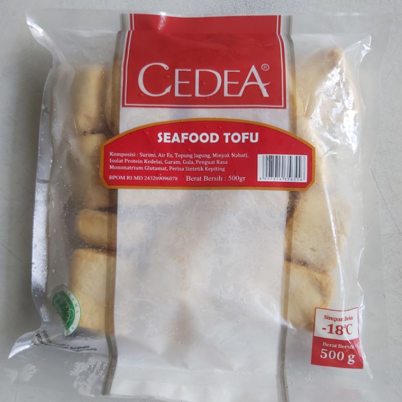 

Cedea Seafood Tofu Bakso Tahu Ikan 500 gram