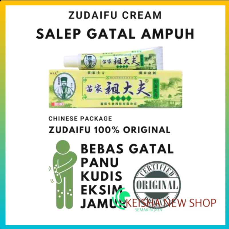 Asli 100% salep ZUDAIFU 100 original opoirisasi kurap panu gatal eksim