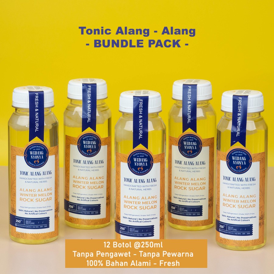 

Tonic Alang - Alang - Wedang Nyonya BUNDLE PACK