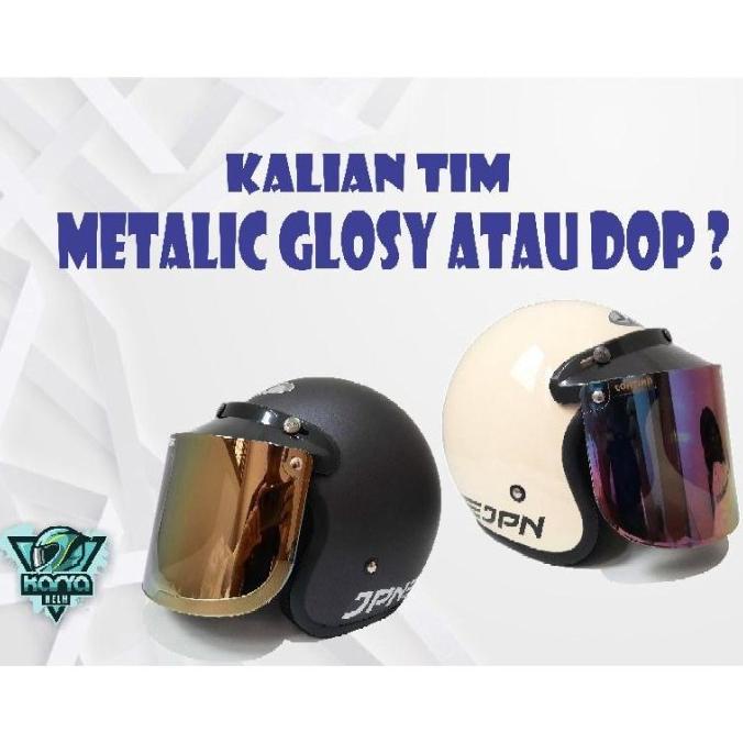 HELM BOGO RETRO HIJAU ARMY DOP RTYT54654T