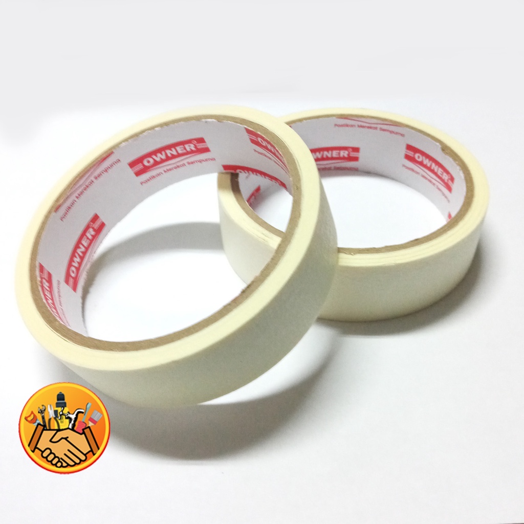 

MASKING TAPE 24 MM / LAKBAN KERTAS 1 INCH BODHI TAPE