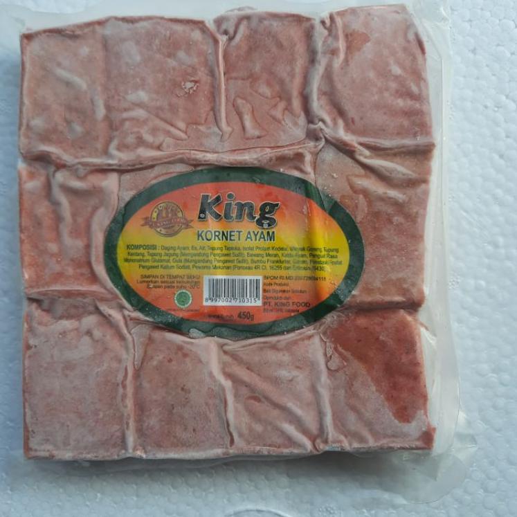 

Terlaku... Kornet ayam king isi 24 pcs 450 gram sedia juga isi 4