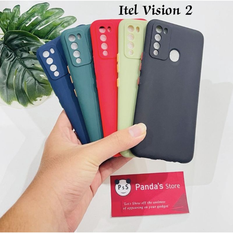 Case Itel Vision 2 Babycase Makaron Full Color Softcase Itel Vision 2 -PsS