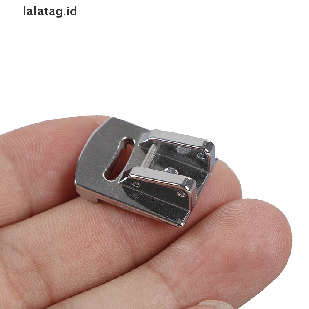 [lalatag] Sliver Rolled Hem Curling Sewing Presser Foot Untuk Mesin Jahit Singer Janome [ID]