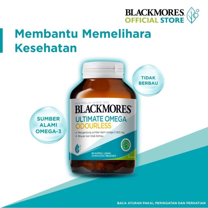 BLACKMORES ULTIMATE OMEGA ODOURLESS 60 KAPSUL