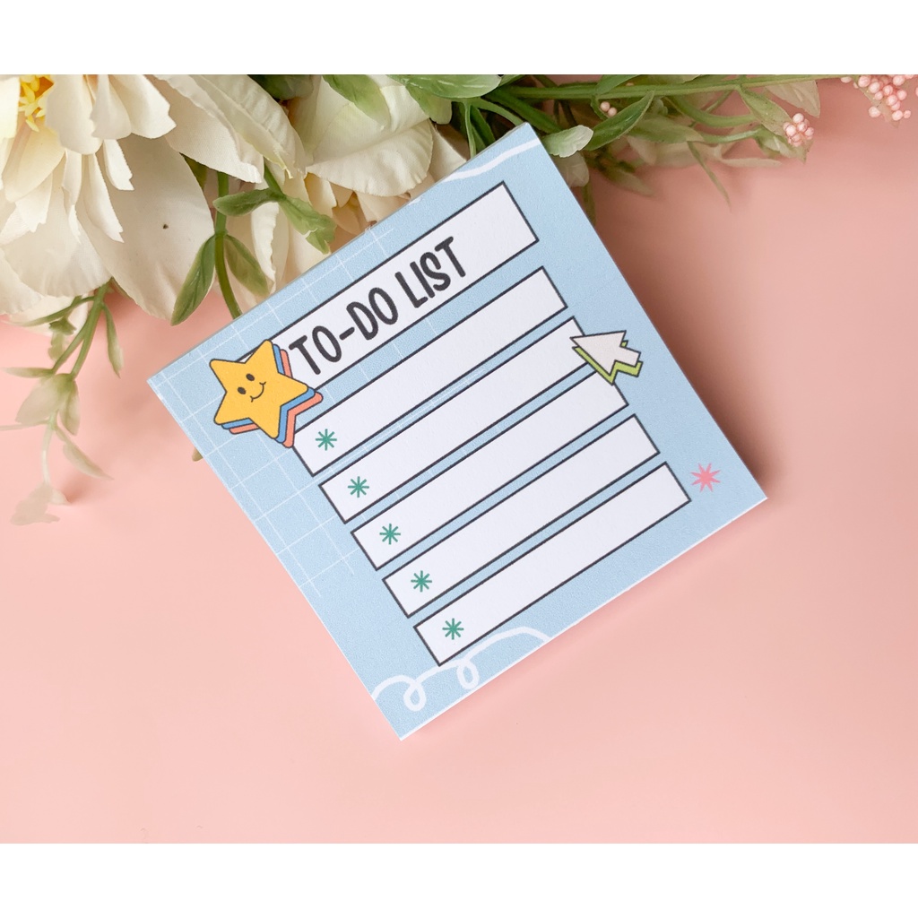 【GOGOMART】Kertas Memo Memopad Memo Notepad / Memo Catatan Bukan Sticky Notes Tempel - MM008