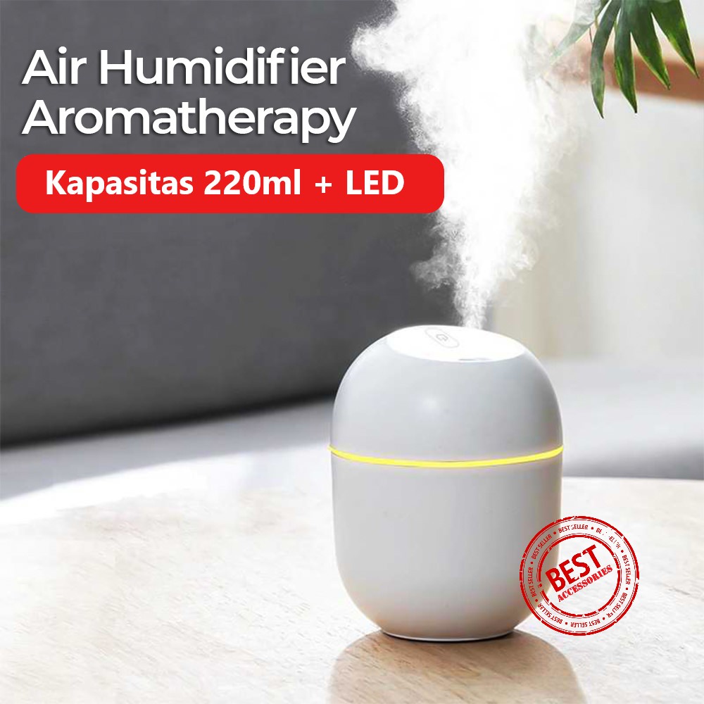 Humidifer Usb Pelembab Udara Portable Mini Aromatherapy Diffuser