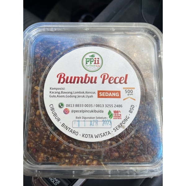 

Bumbu Pecel pincuk Ibu Ida