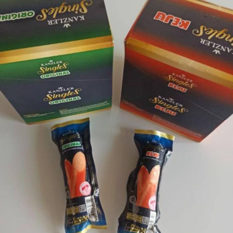 

Big sale 1 BOX KANZLER SINGLES SOSIS BAKSO ISI 12 PCS 1 DUS 1 LUSIN 0WZ