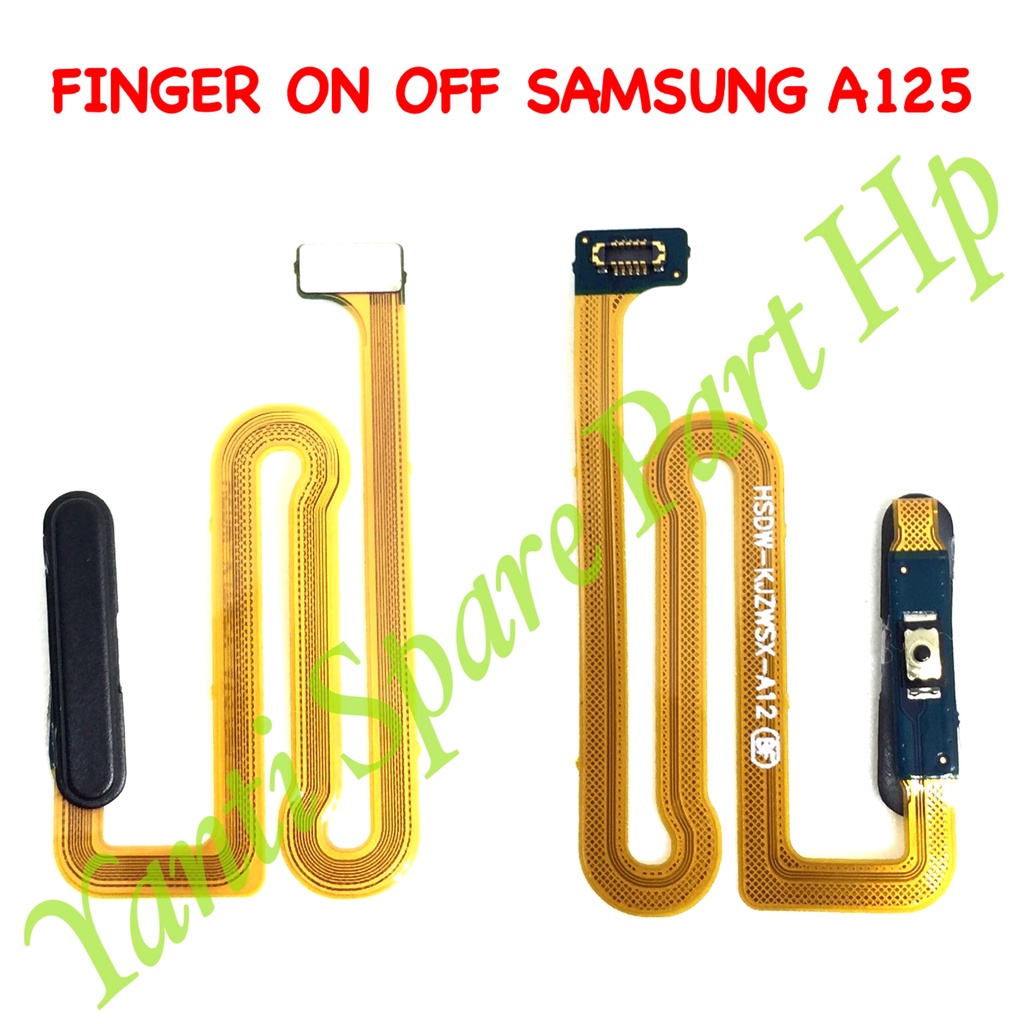 Flexible Fingerprint On Off Samsung A12 A125 Original Terlaris New