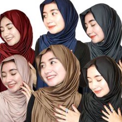 Hijab Pashmina Jersey Premium - YANARRA.ID