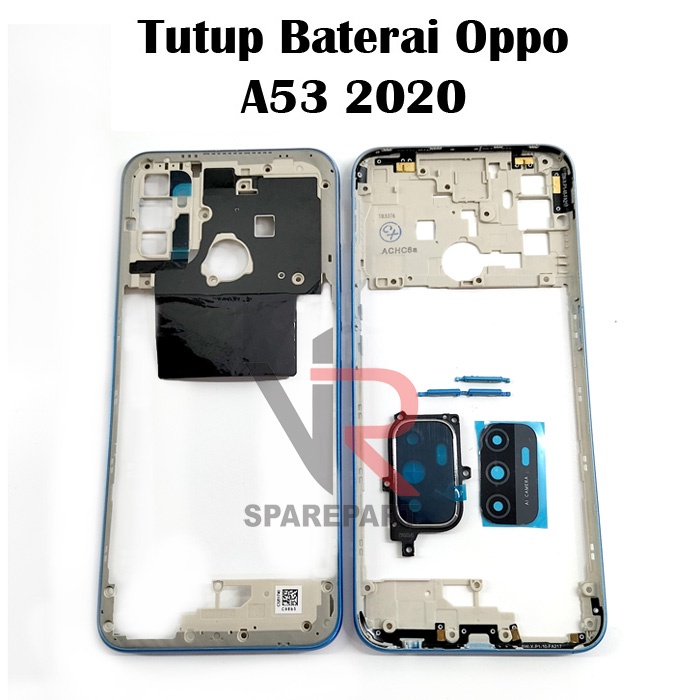 TUTUP BATERAI OPPO A53 2020 / TUTUP MESIN / BATRE