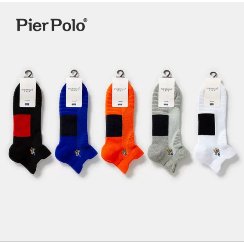 Pierpolo Kaus Kaki Pier polo Socks Original Premium Kaos Kaki Olahraga Pendek Tebal M2170