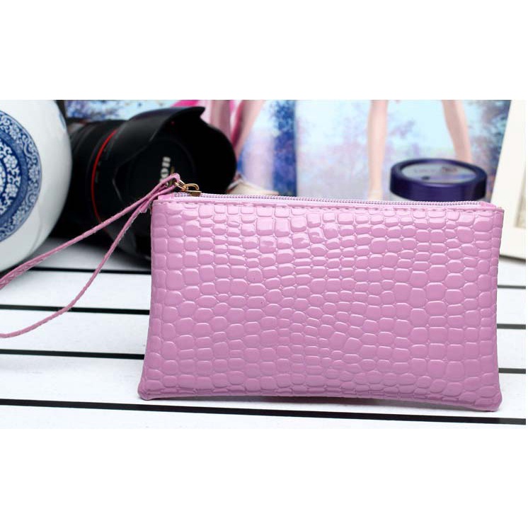 PRS001 DOMPET KECIL WANITA PEREMPUAN GLOSSY SIMPLE IMPORT PURSE