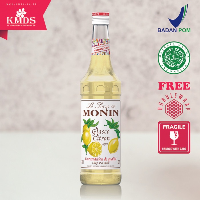 

MONIN GLASCO LEMON SYRUP 70 CL 700 ML