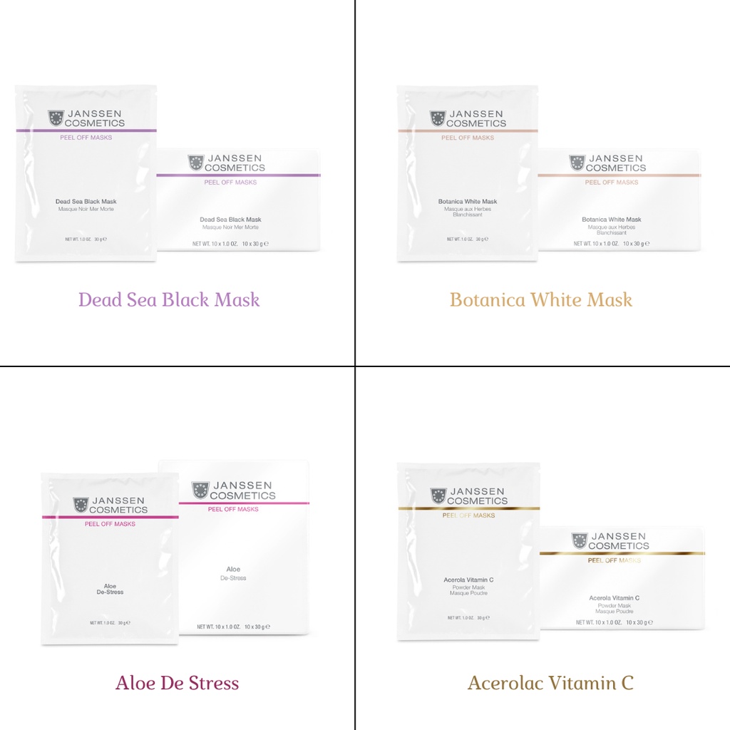 Jual Janssen Cosmetics Peel Off Mask 10x30gr Shopee Indonesia