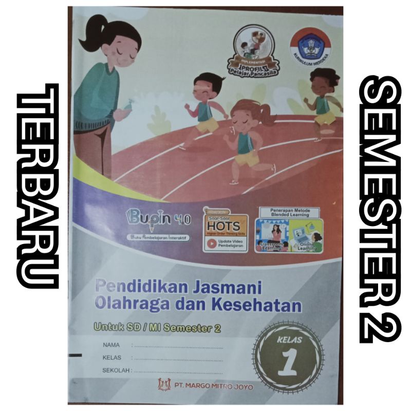 

LKS Pendidikan Jasmani Olahraga dan kesehatan untuk SD/MI kelas 1 semester 2