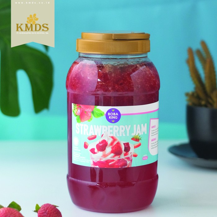 

BOBAKING STRAWBERRY JAMS 2300 G