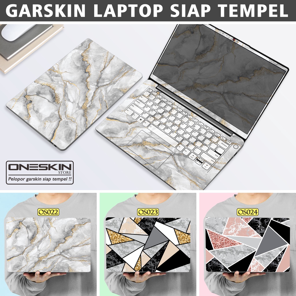 Garskin Sticker Laptop Protector Macbook Full Body Bottom Bezel Palmrest Skin Marble Metallic