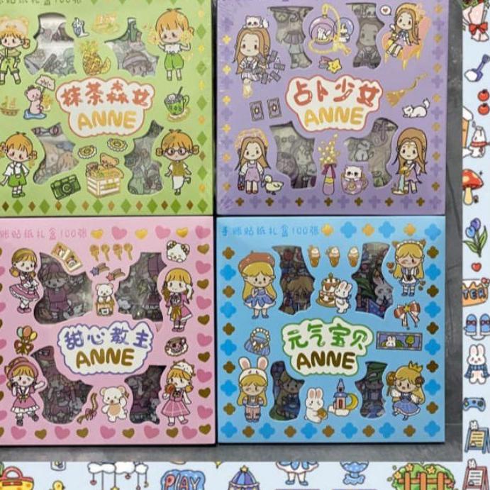 

Star 12.12 Stiker Cute Waterproof 1 BOX ISI 100 PCS !!