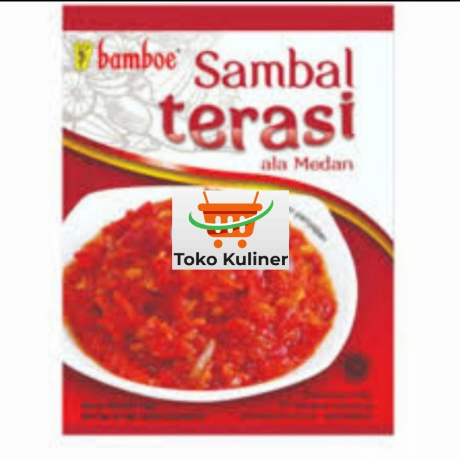 

Sambal Terasi Bamboe isi 10 sachet