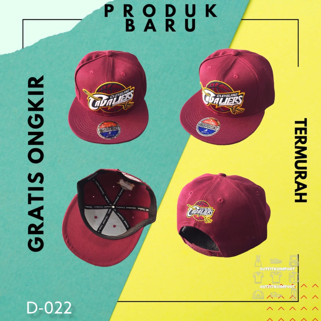 Snapback Cleveland Cavaliers Maroon