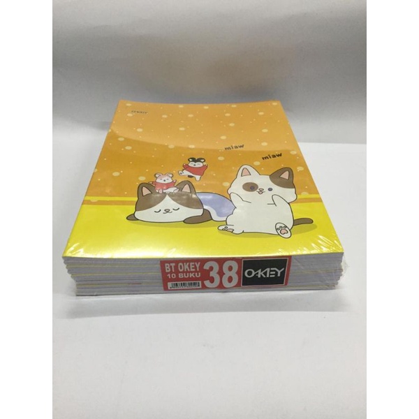 

Buku tulis Okey ( produk Kiky ) 38 lembar