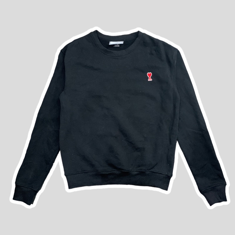 crewneck ami paris second black