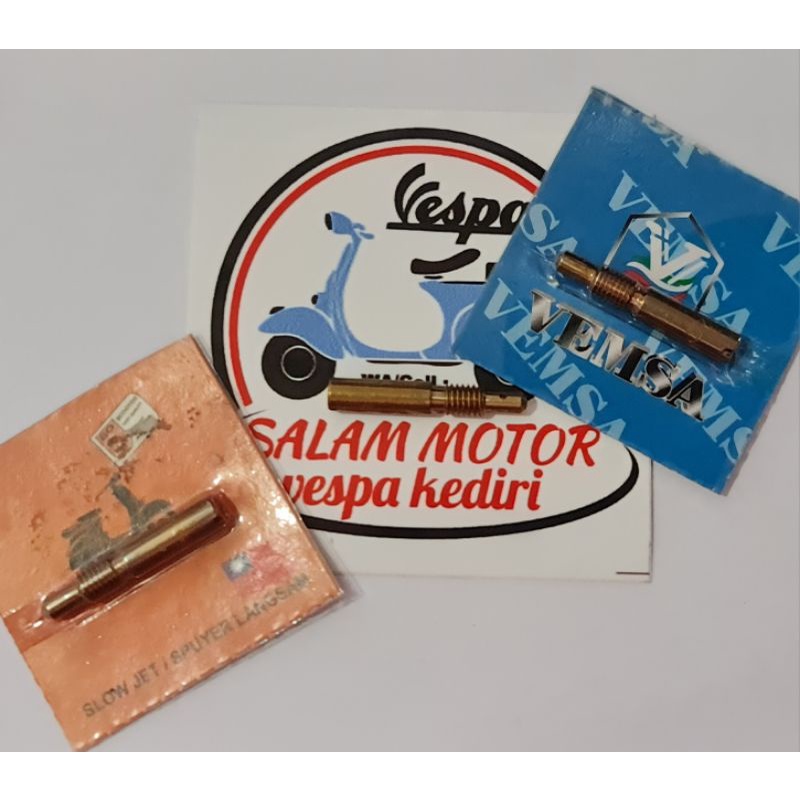 spuyer langsam vespa pilot jet vespa super sprint vbb ukuran 42