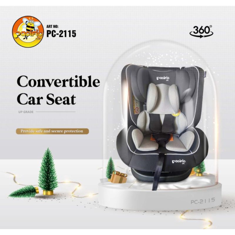 Pacific car seat rotate 360 grup 0+1+2+3 PC-2115 sampe 36 kg tempat duduk mobil anak