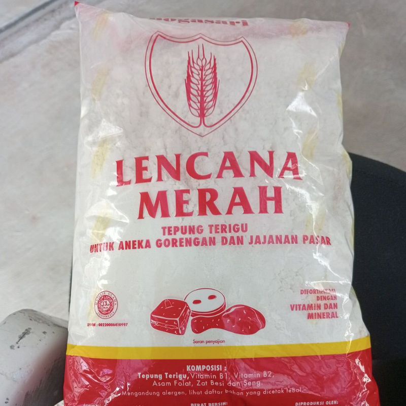 

Terigu Lencana Merah 1kg