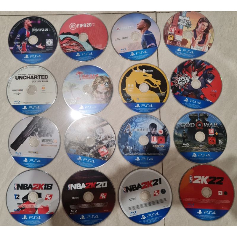 Kaset/CD Ps4 Second