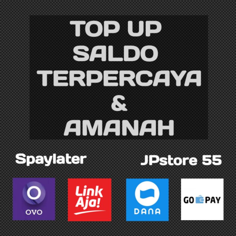 

stiker vinyl SALDO APAPUN BISA
