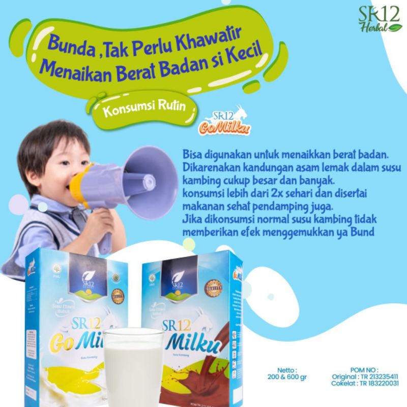 

AZL.MART11 SUSU PENAMBAH NAFSU MAKAN - SUSU PENGGEMUK BADAN - SUSU KAMBING ETAWA PREMIUM GOMILKU SR12 RASA VANILA - SUSU KAMBING ETAWA BUBUK