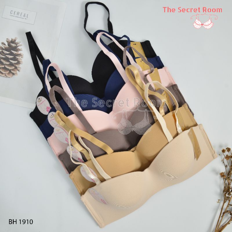 TALLY BRA BH SEAMLESS 1910 I CUP C | TANPA KAWAT I BUSA TIPIS I KAIT 3 I SIZE 34 - 40