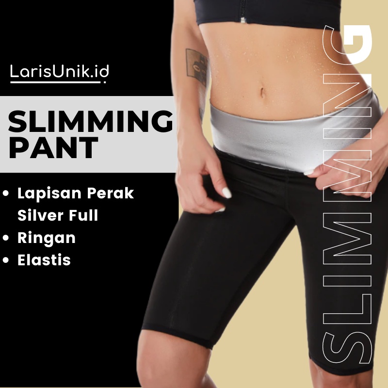 Celana Pendek Sepaha Olahraga Pembakar Penghilang Susut Lemak Tubuh Wanita Leging Legging Laging Lagging Lejing Lengging Pakaian Olahraga Bawahan Senam Aerobic Pelangsing Badan Perut Pinggang Paha Wanita Jumbo Cewek Cewe Perempuan Baju Sauna Full Silver