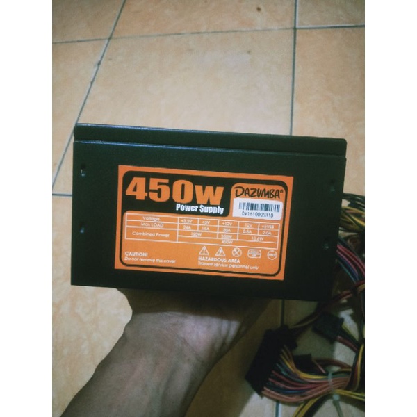PSU Power Supply Dazumba 450 Watt