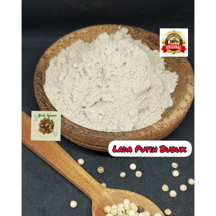 

Lada putih bubuk 1kg / white pepper powder