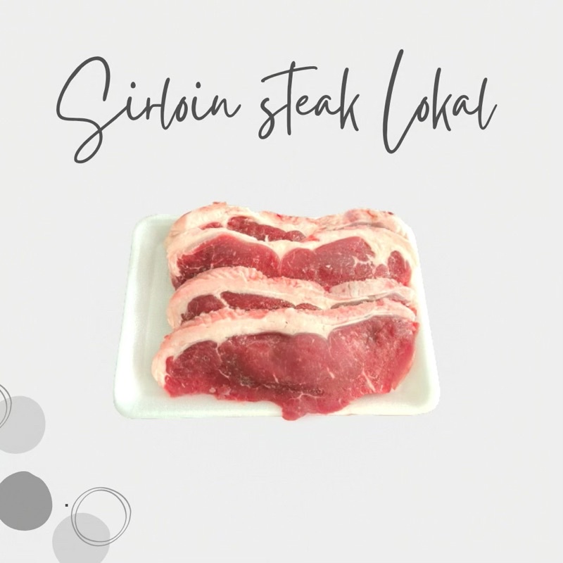 

Sirloin steak lokal 500 gr