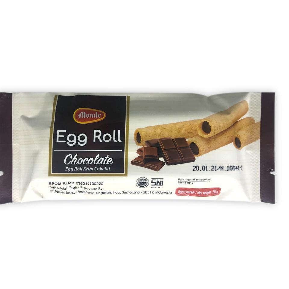 

IdFf4F9 Monde Egg Roll Chocolate 10 x 35gr