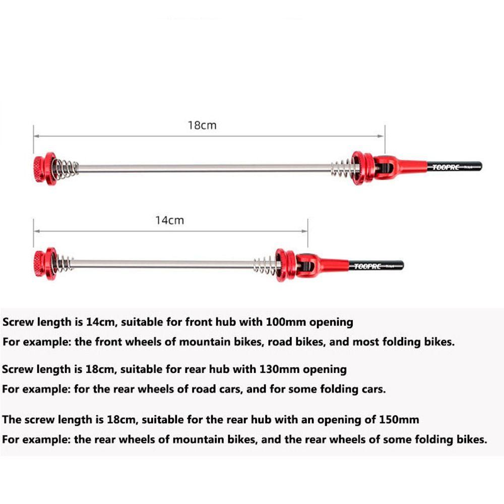 Lanfy Sepeda Quick Release Tusuk Aksesoris Sepeda Tusuk Cepat Bersepeda Hub Roda Hub Tusuk